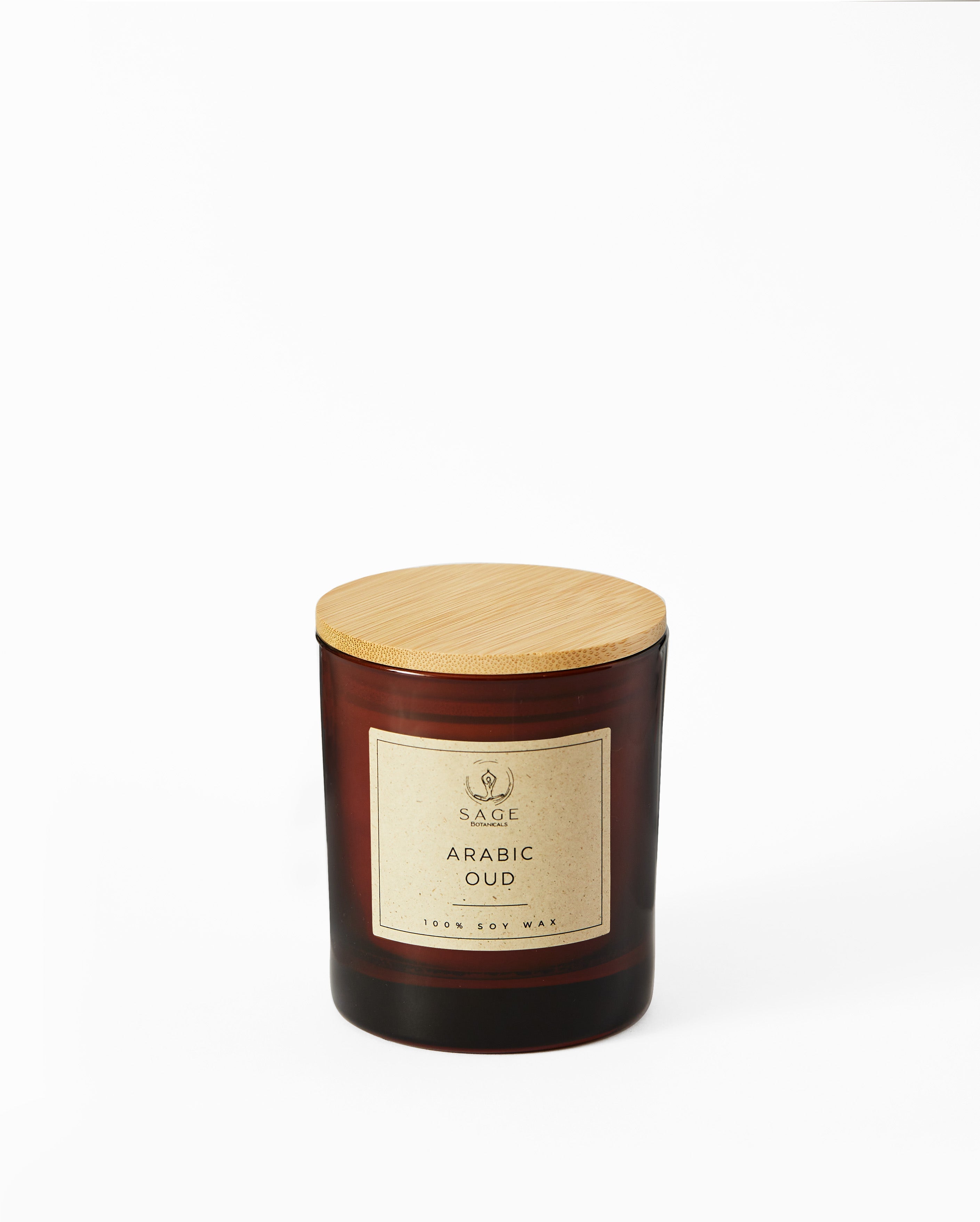 Arabic Oud | Amber Candle - Sage Botanicals Co
