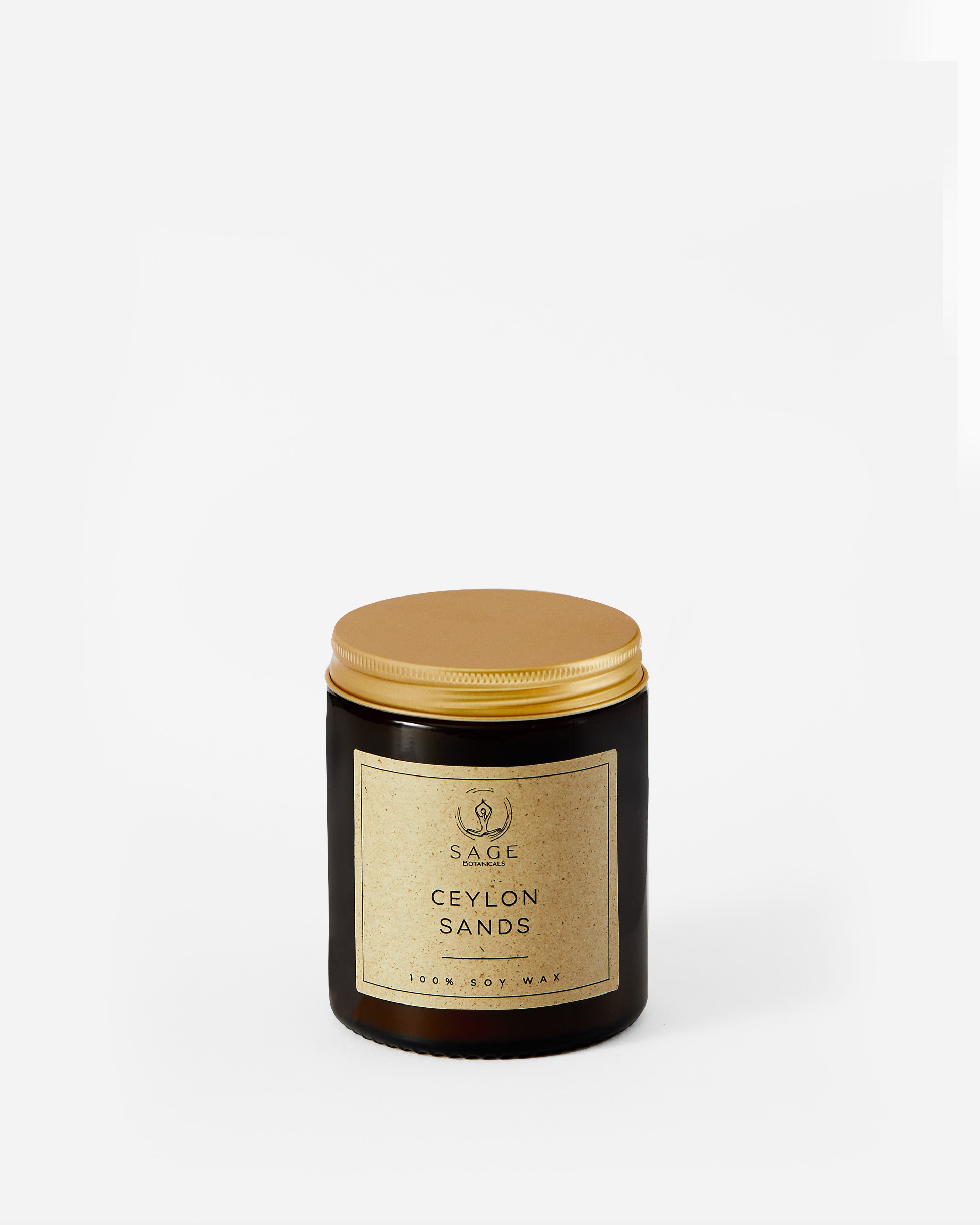 Ceylon Sands | Amber Jar Candles - Sage Botanicals Co