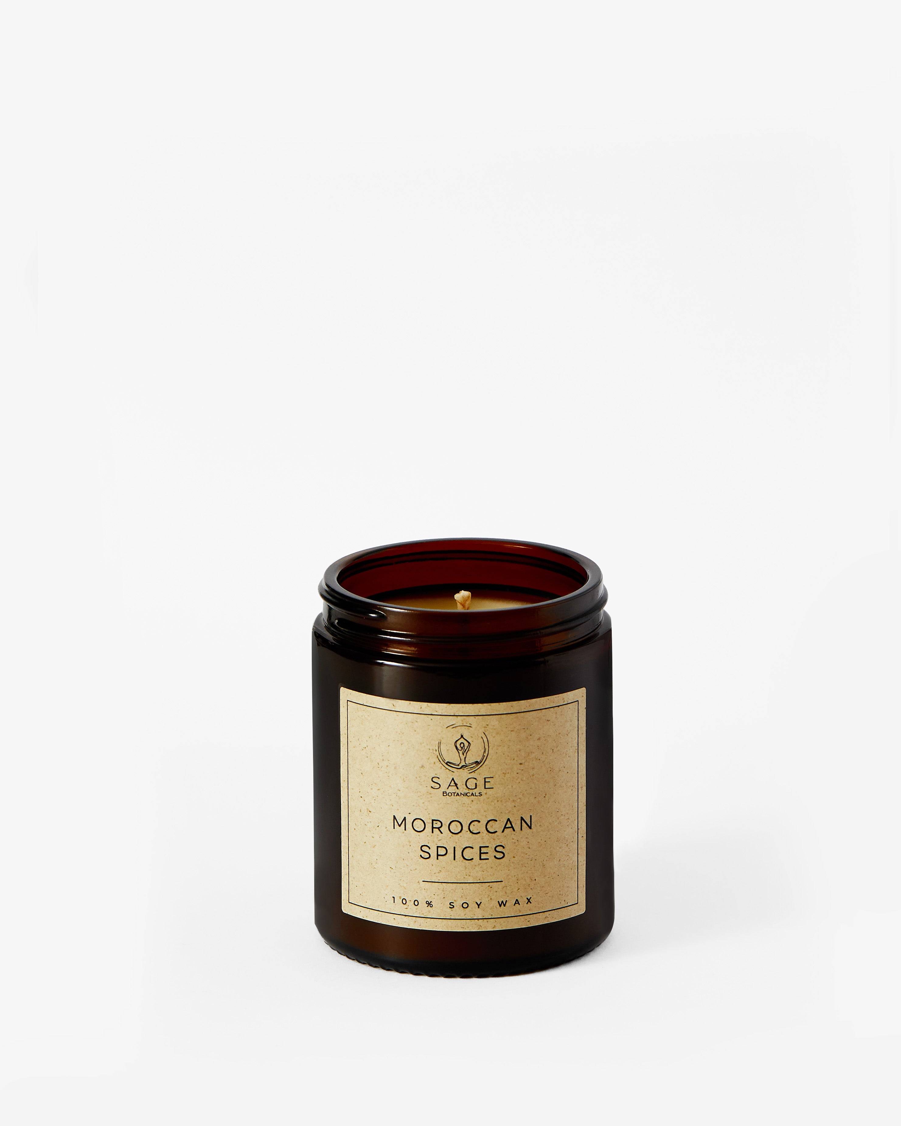 Morrocan Spices | Amber Jar Candles - Sage Botanicals Co