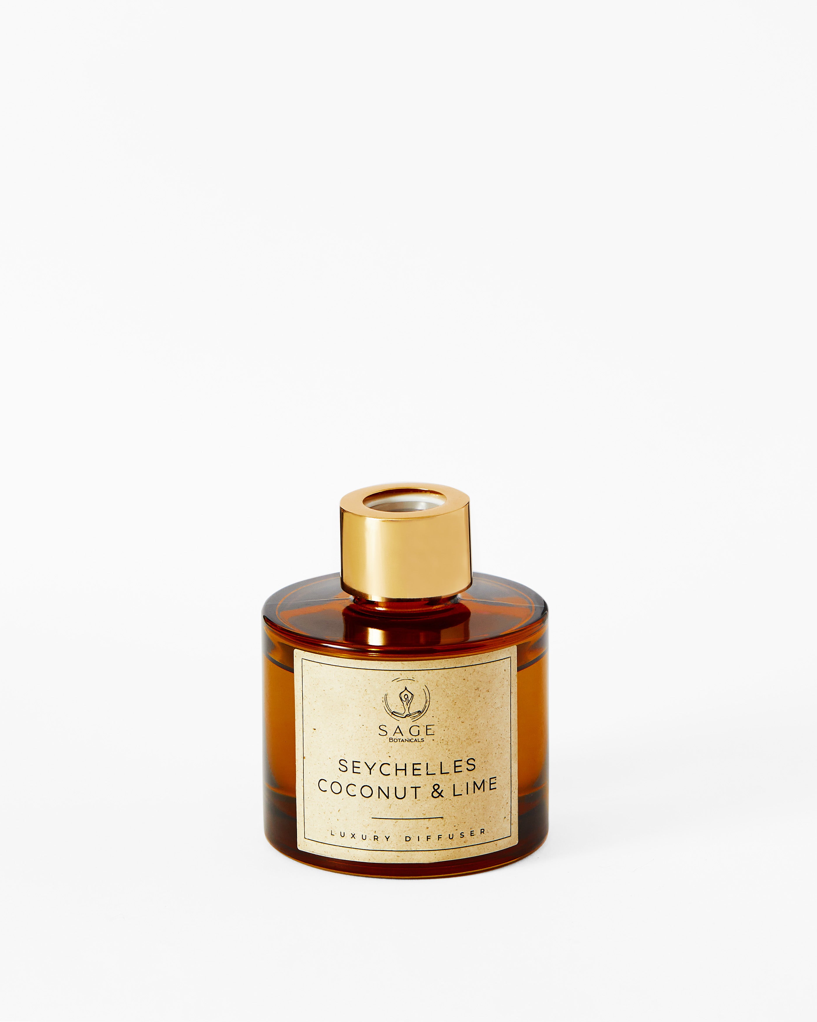 Seychelles Coconut Lime | Amber Diffuser - Sage Botanicals Co